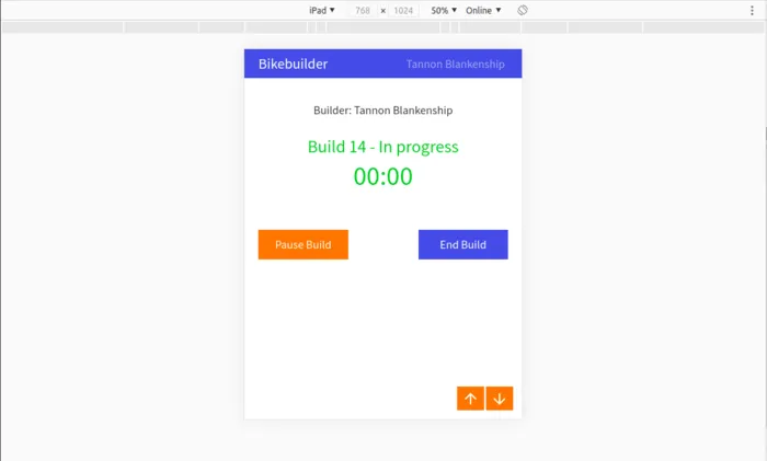 Bikebuilder App screenshot