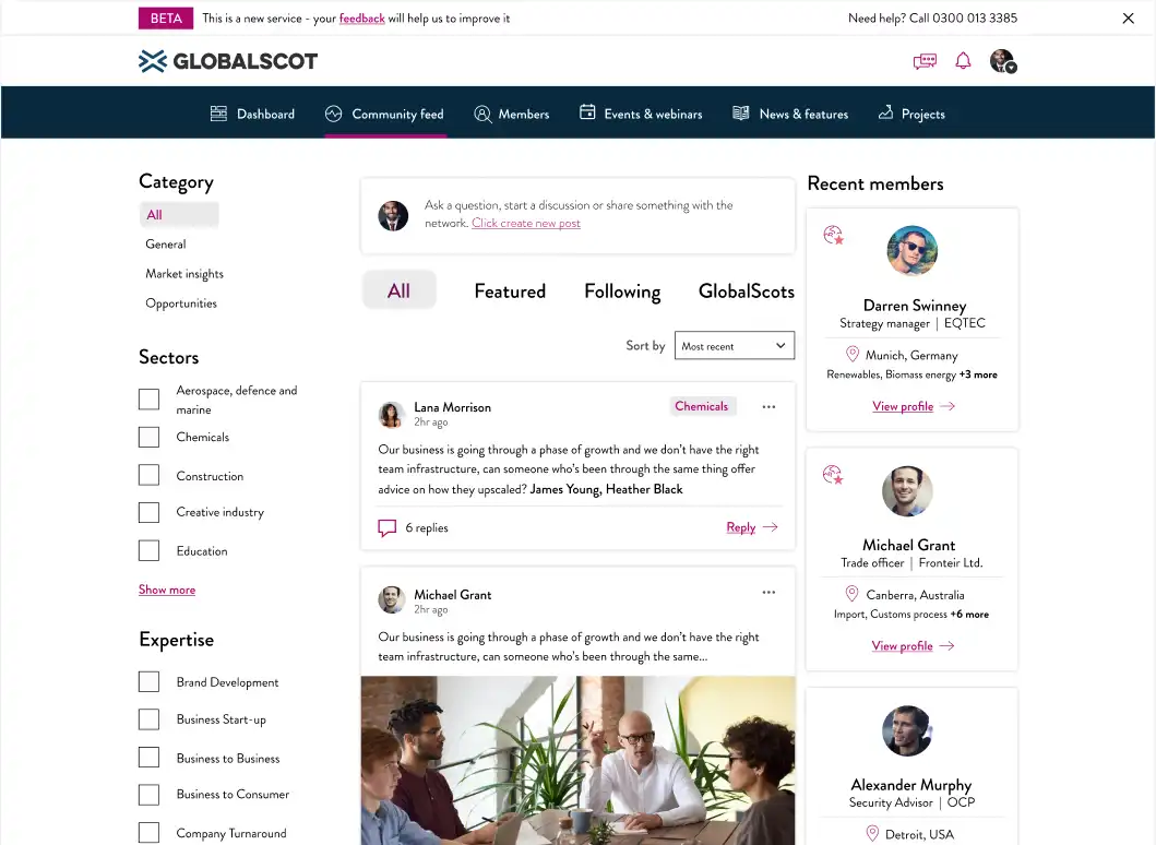 GlobalScot screenshot