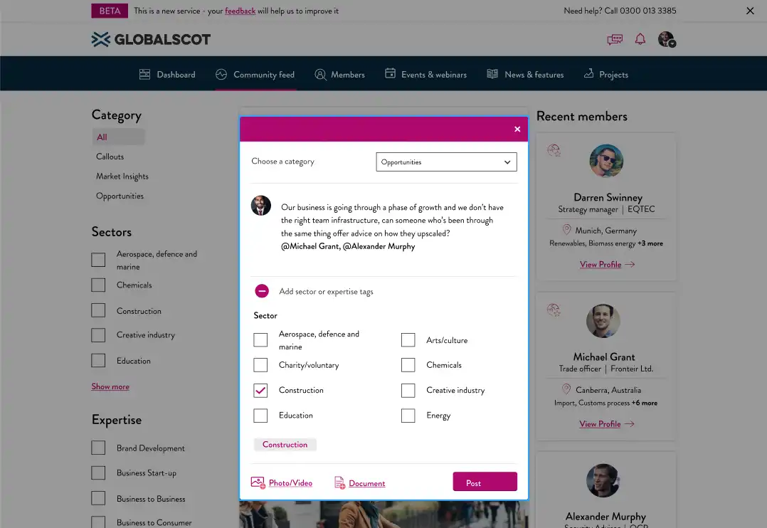 GlobalScot screenshot