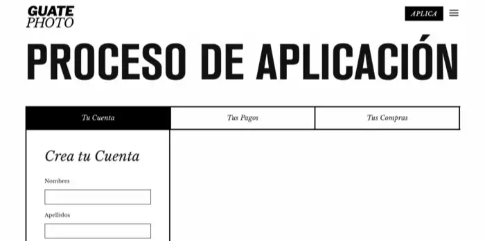 Guatephoto screenshot
