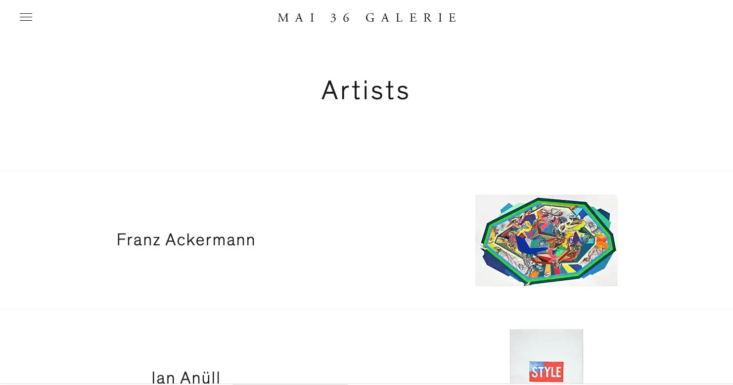 Mai 36 Galerie screenshot