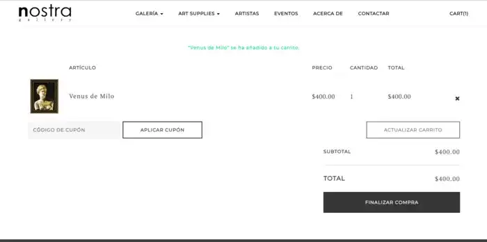 Nostra Gallery screenshot