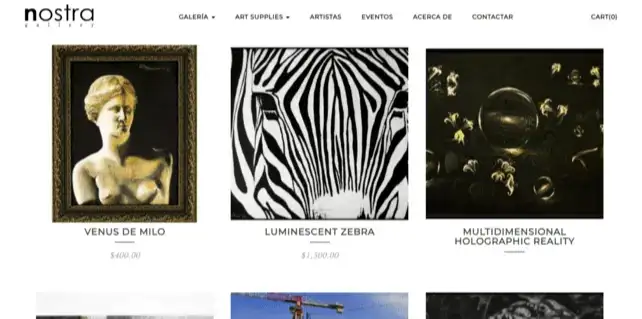 Nostra Gallery screenshot