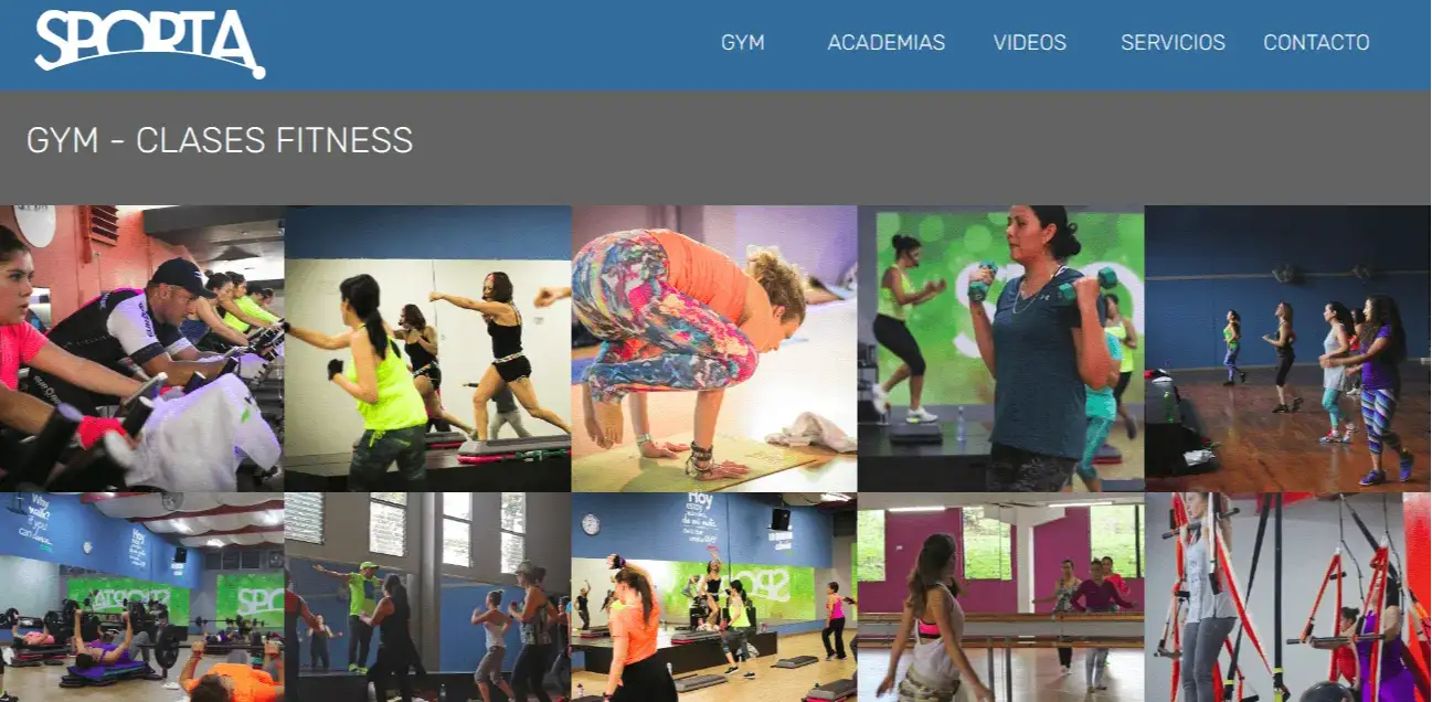 Sporta Gym screenshot